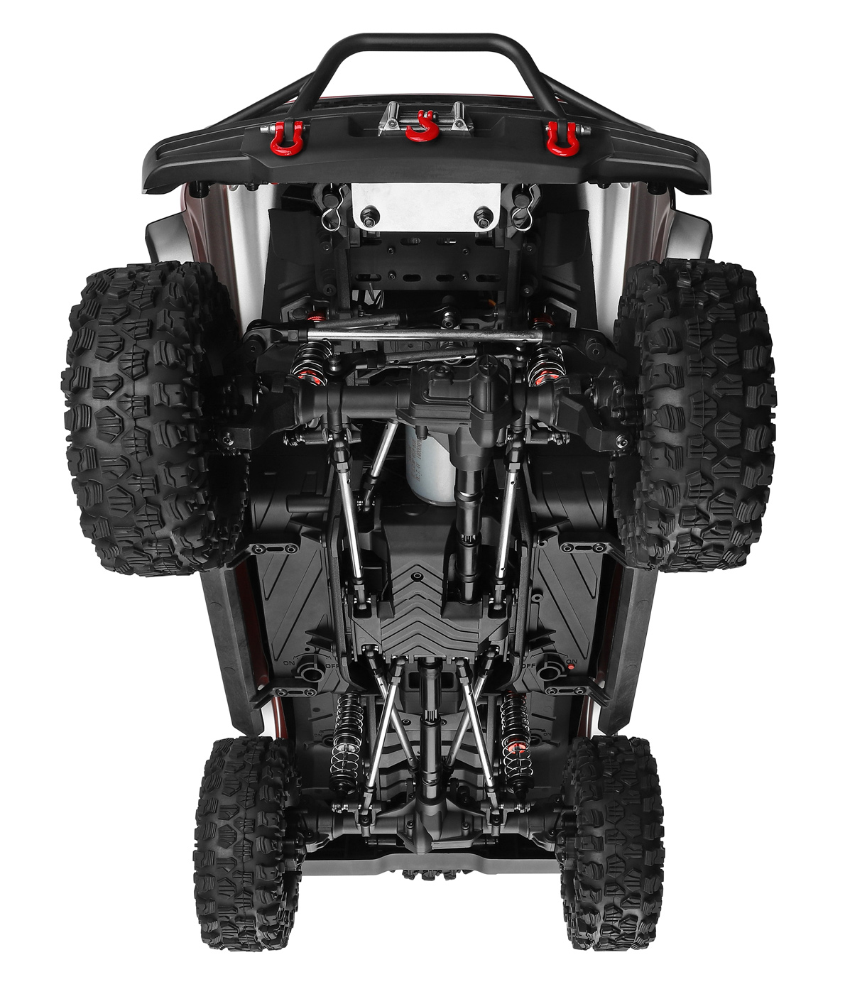 WL 104020 4WD Crawler Truck m. Vinsch 1/10 RTR Röd - Bild 11