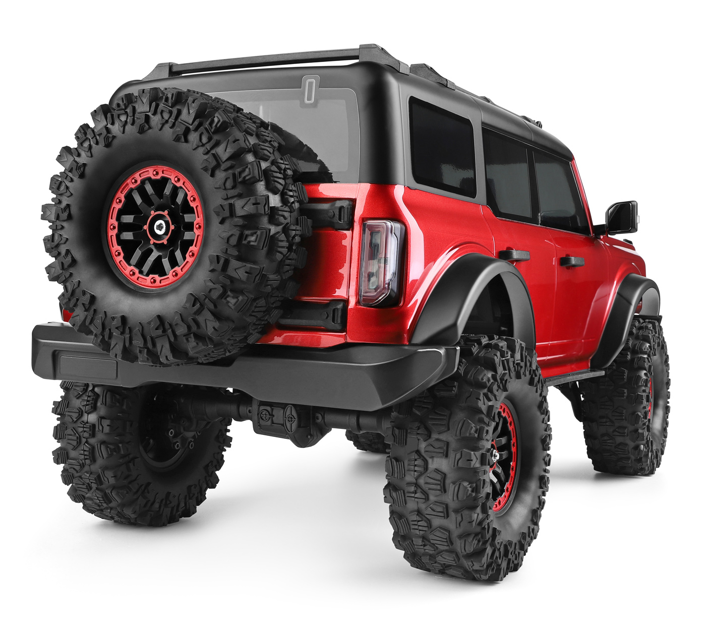 WL 104020 4WD Crawler Truck m. Vinsch 1/10 RTR Röd - Bild 7