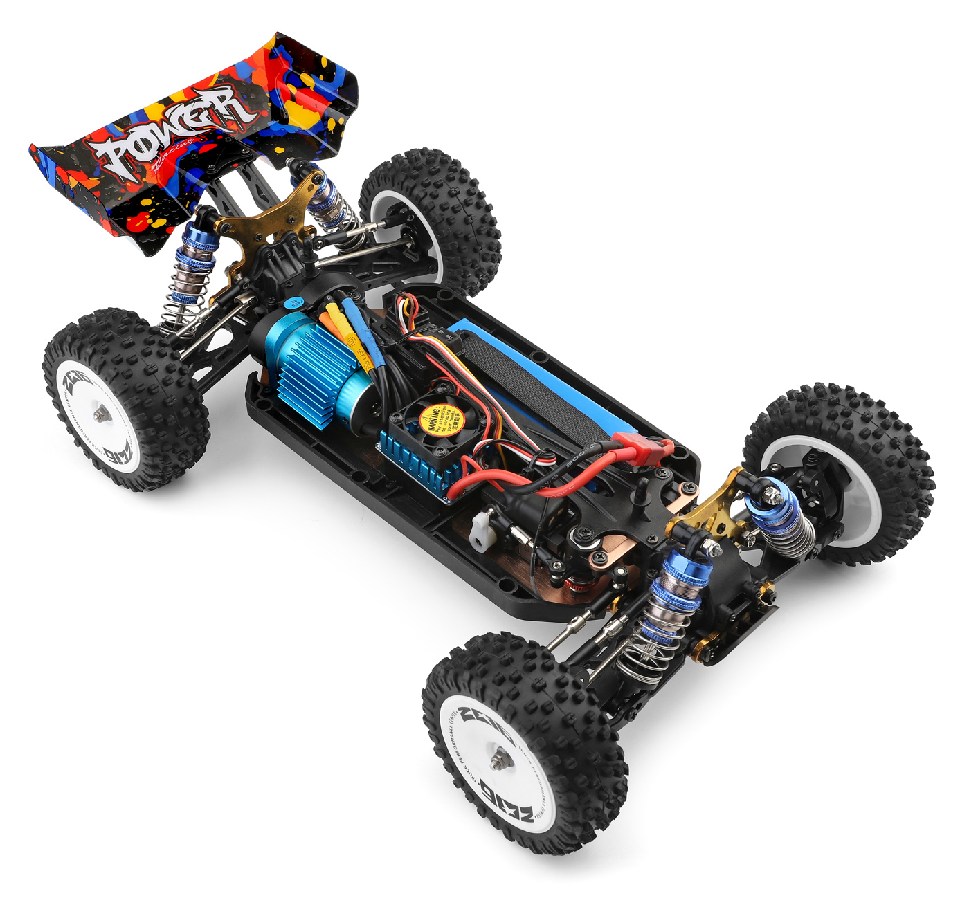 WL 124007 4WD Borstlös Buggy 1/12 RTR - Bild 11