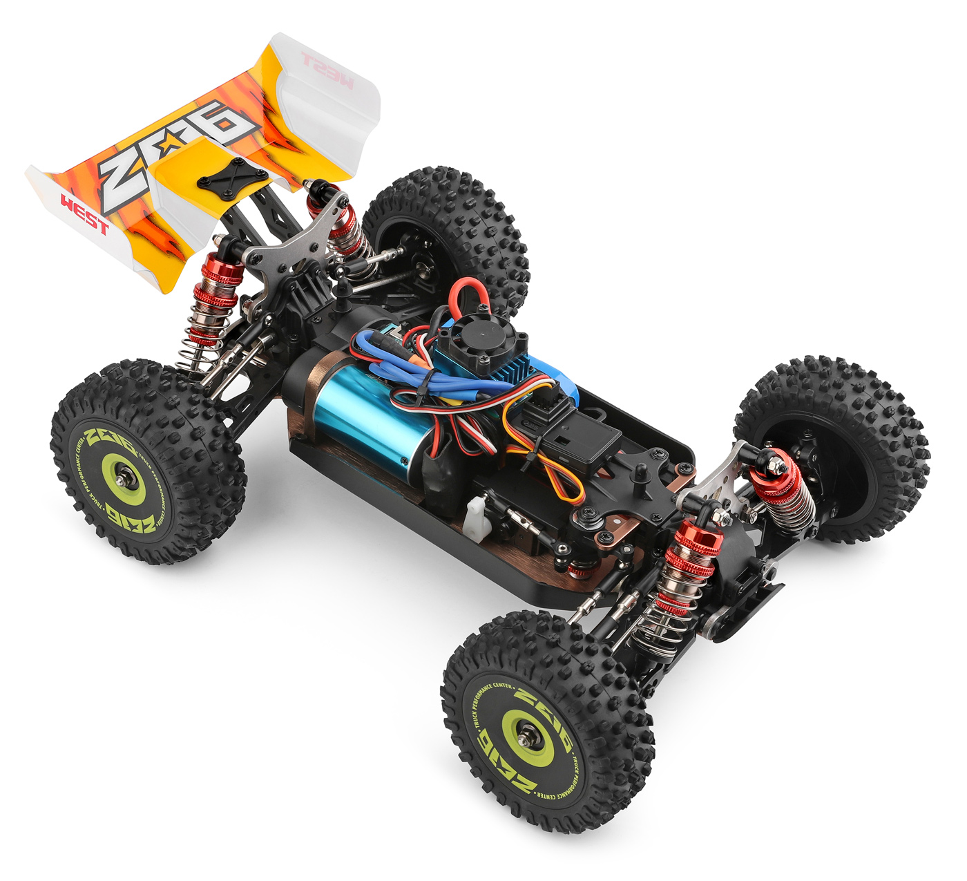 WL 144010 4WD Borstlös Buggy 1/14 RTR - Bild 10