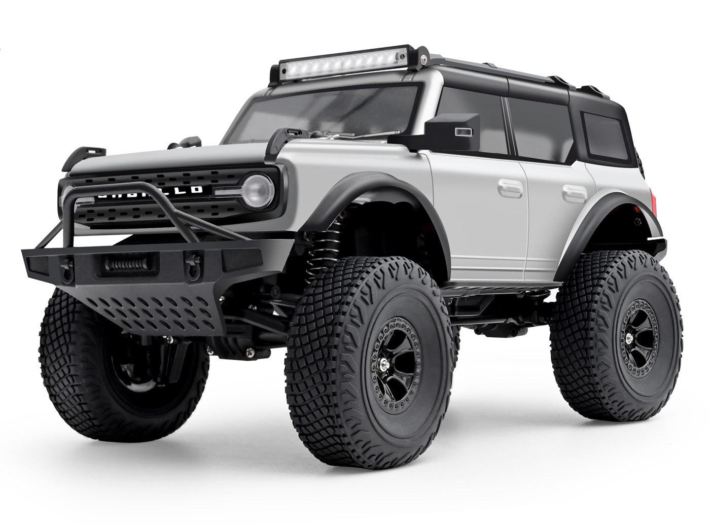WL 184023 4WD Crawler 1/18 RTR Grå - Bild 3