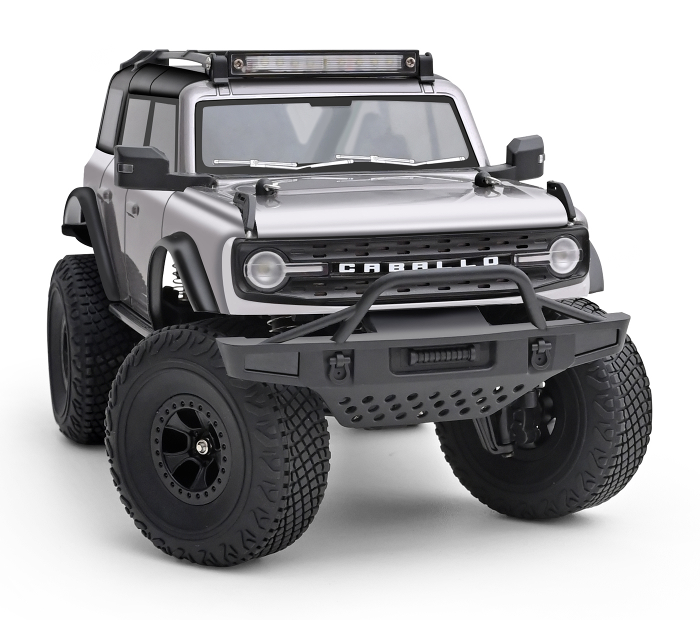 WL 184023 4WD Crawler 1/18 RTR Grå - Bild 6