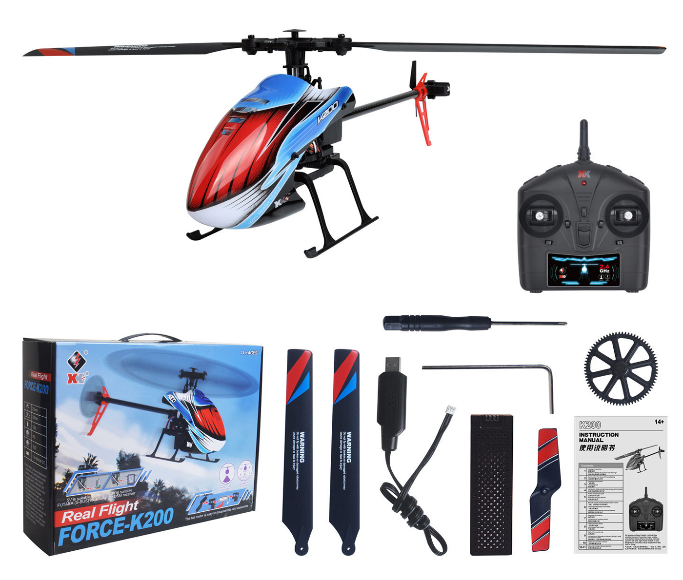 WL K200 Force Helikopter RTF - Bild 6