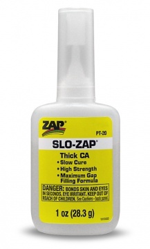 ZAP Långsam CA- 28gr Gul
