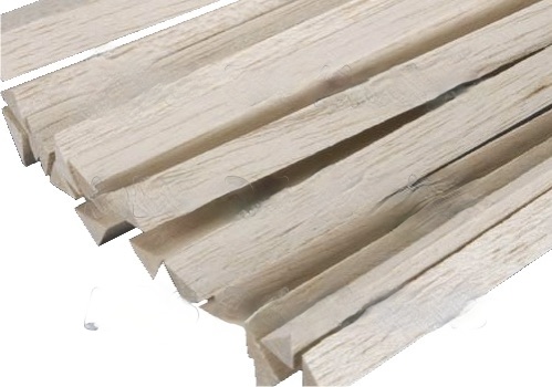 Trekantslist Balsa 10x10 1m (2x500m vid postorder)