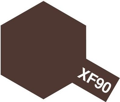 Tamiya 81790 Akryl färg XF-90 Red Brown 2 10ml