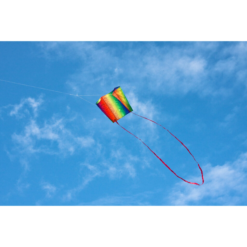 Parafoil drake Sleddy Rainbow HQ Bredd 76cm
