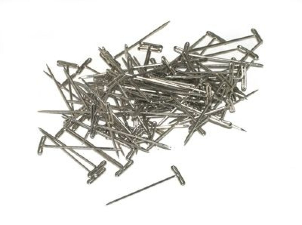 Byggnålar T-Pins 30mm 100st