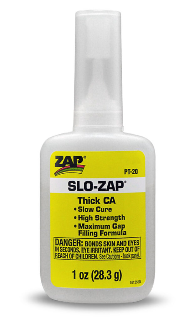 ZAP Långsam CA- 28gr Gul