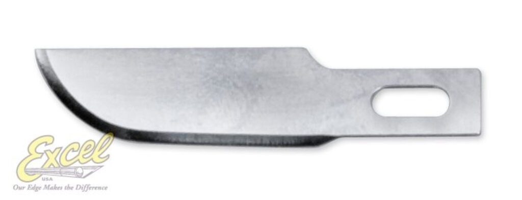 Knivblad bred K2 5st böjd
