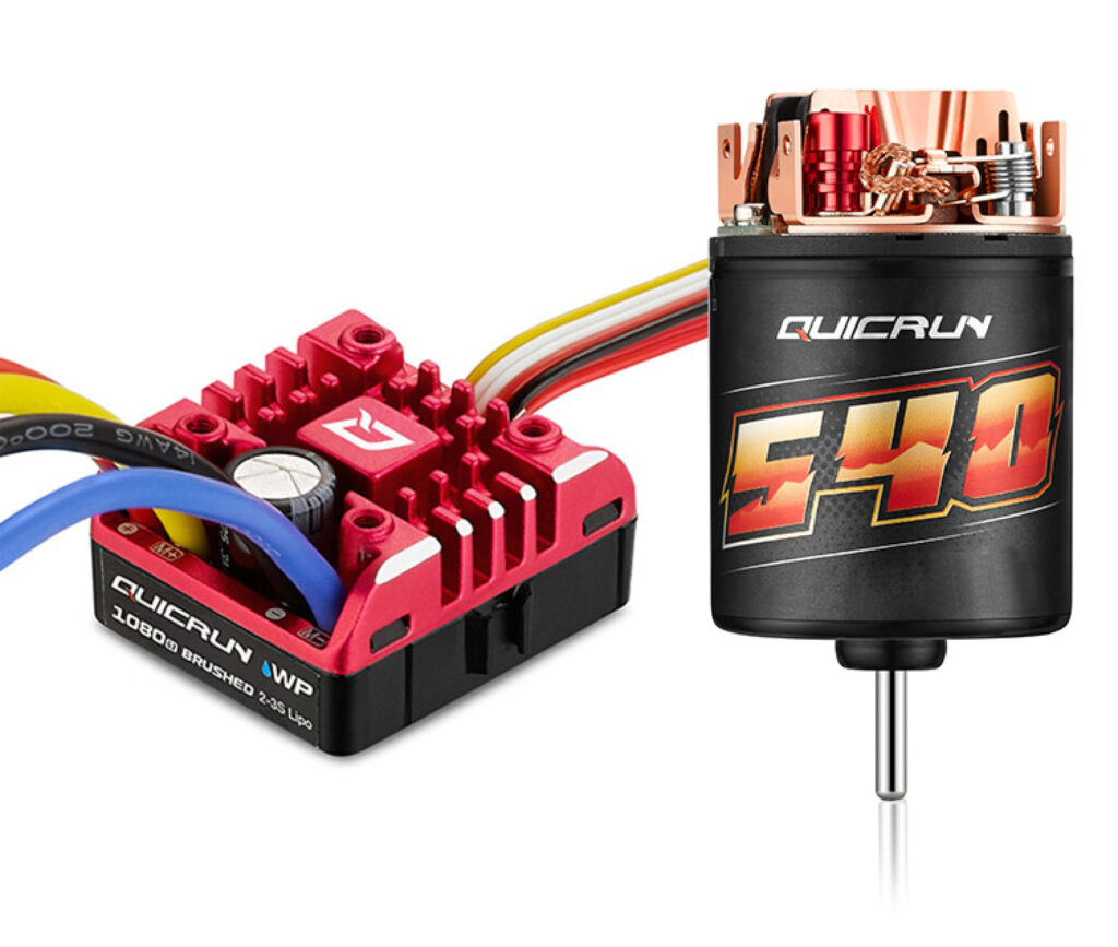 Hobbywing QuicRun Combo 1080 G2 - 540 30T 1/10 Crawler