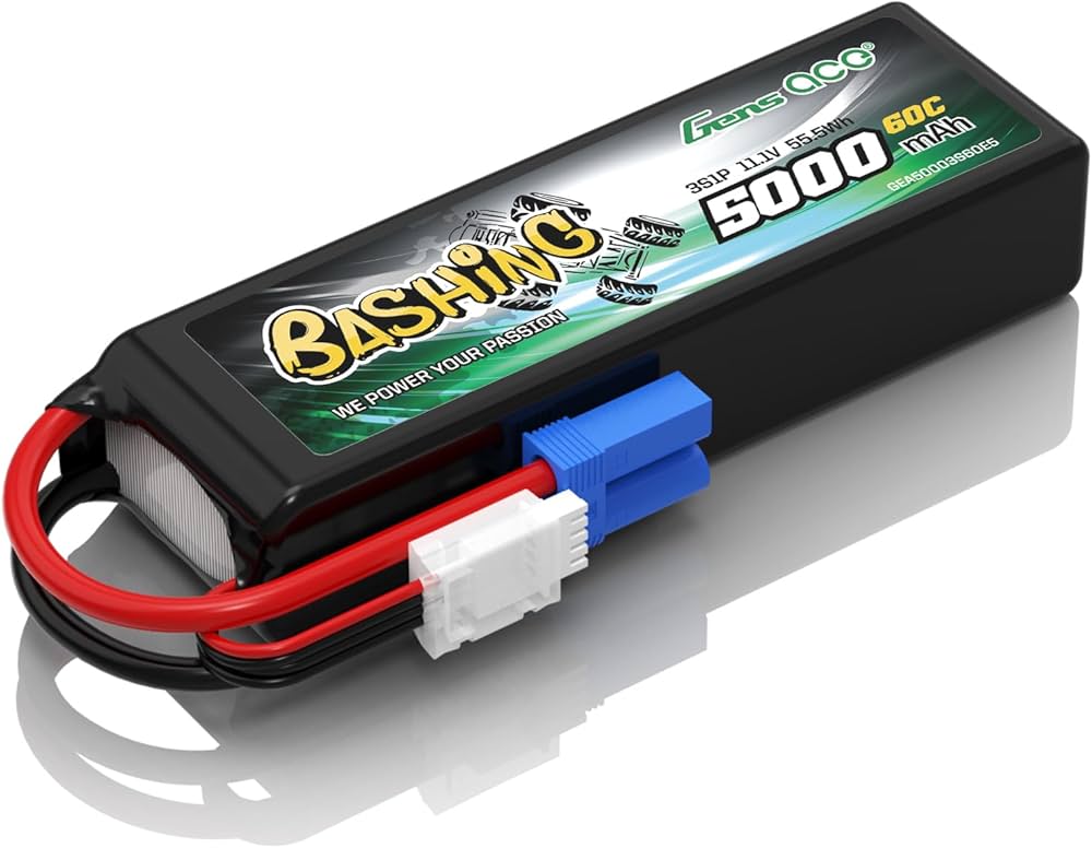 Lipo 11,1v 3S 5000mAh EC5  Gens Ace