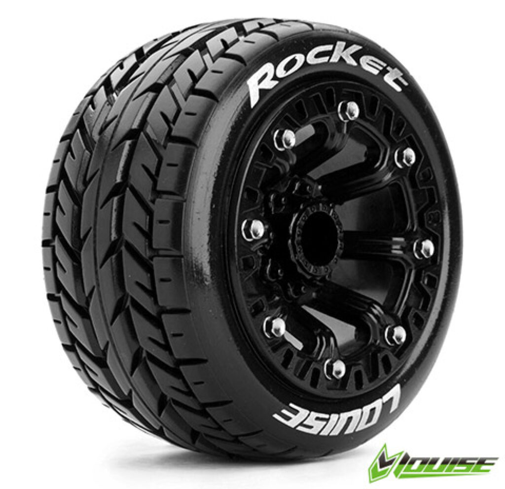 Louise ST-ROCKET Däck/Fälg 2.2 Svart Soft 2-pack