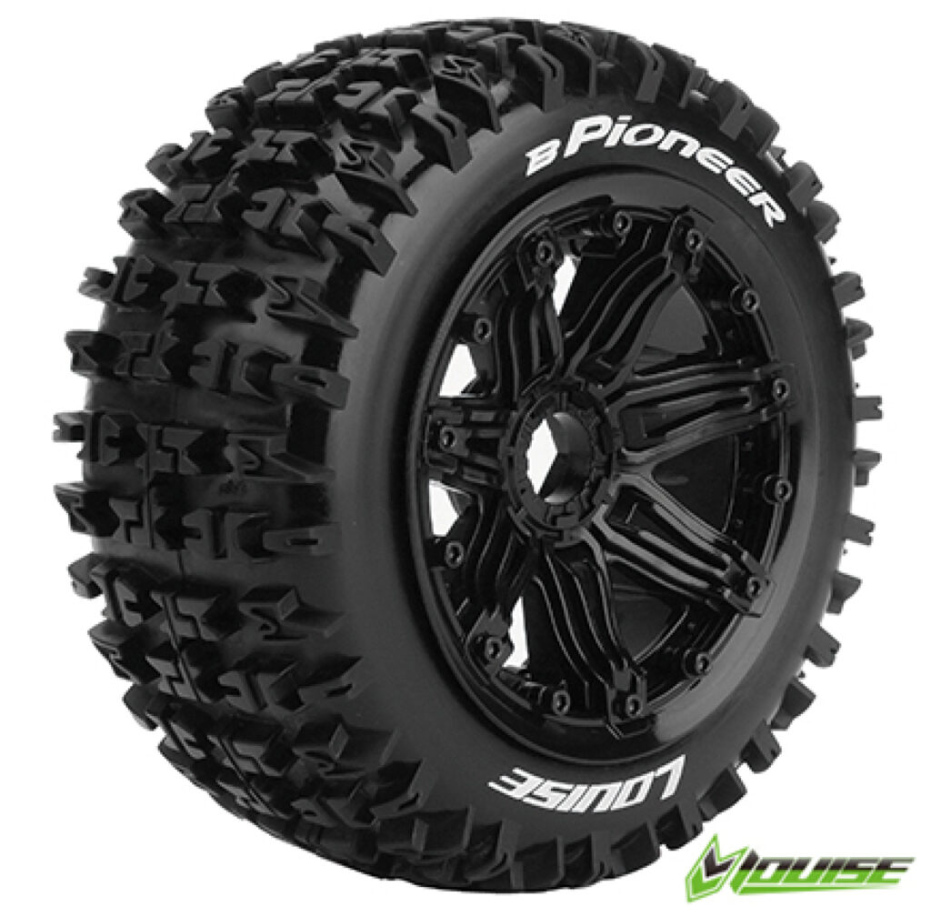 Louise B-PIONEER Däck/Fälg LS Buggy Front 2-pack