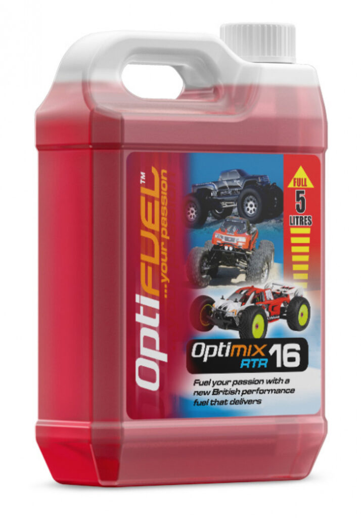 Optimix RTR Bränsle 16% Nitro 15% Olja 5L  (skickas ej)