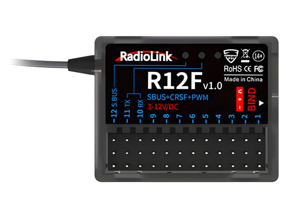 Radiolink R12F 12-kanals Mottagare – 2.4GHz