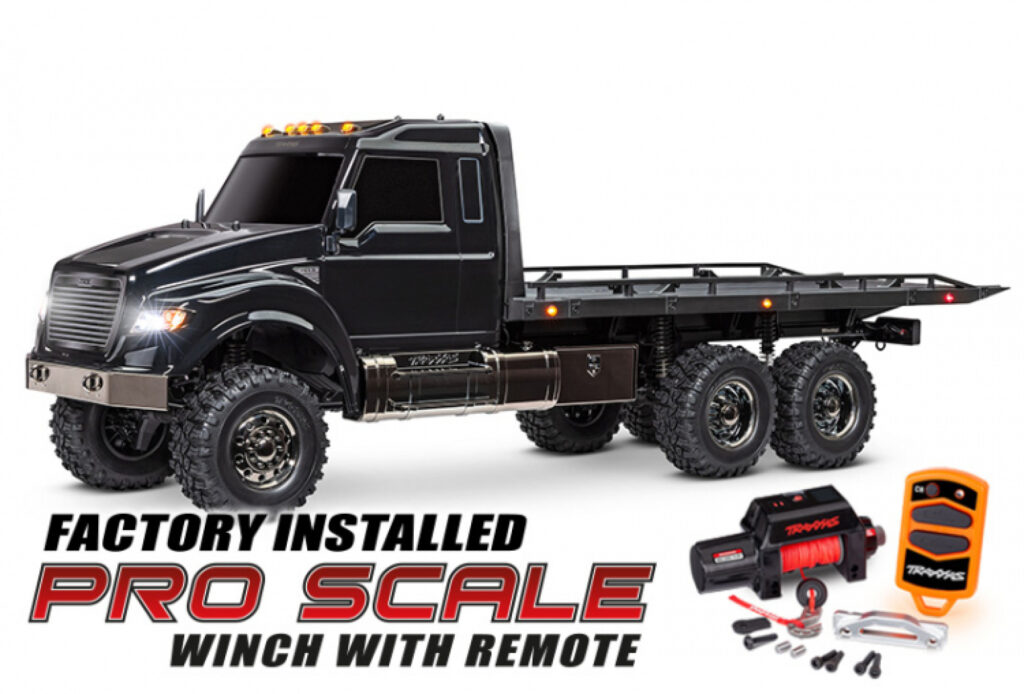 Traxxas TRX-6 Traxxas Ultimate RC Hauler 6×6 TQi Svart
