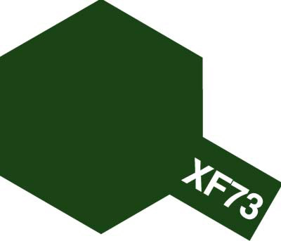 Tamiya 81773 Akryl färg XF-73 D.Green/JGSDF 10ml