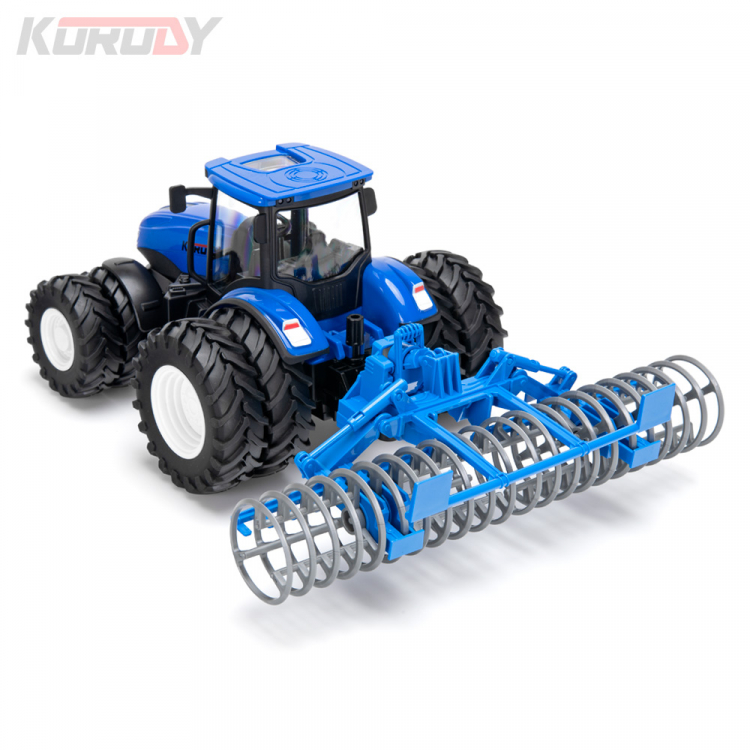 Traktor med dubbla hjul och gaffel RC RTR 1:24 - Bild 2