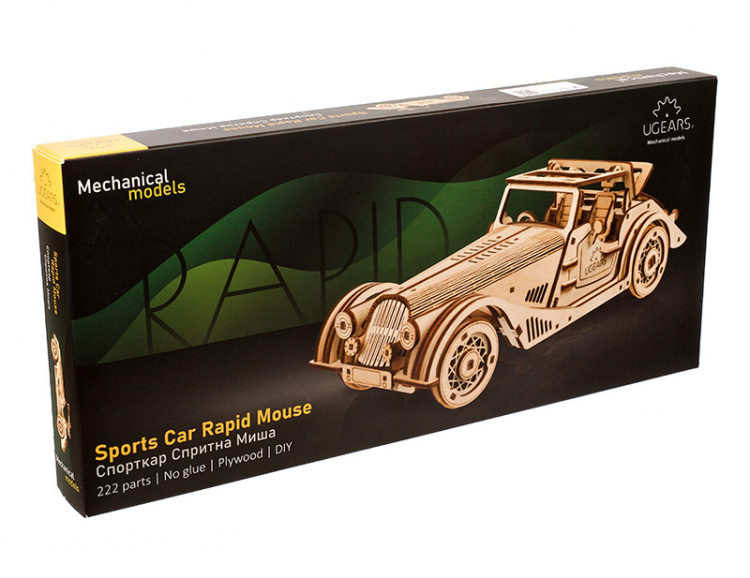 Ugears Sports Car Rapid Mouse - Bild 3