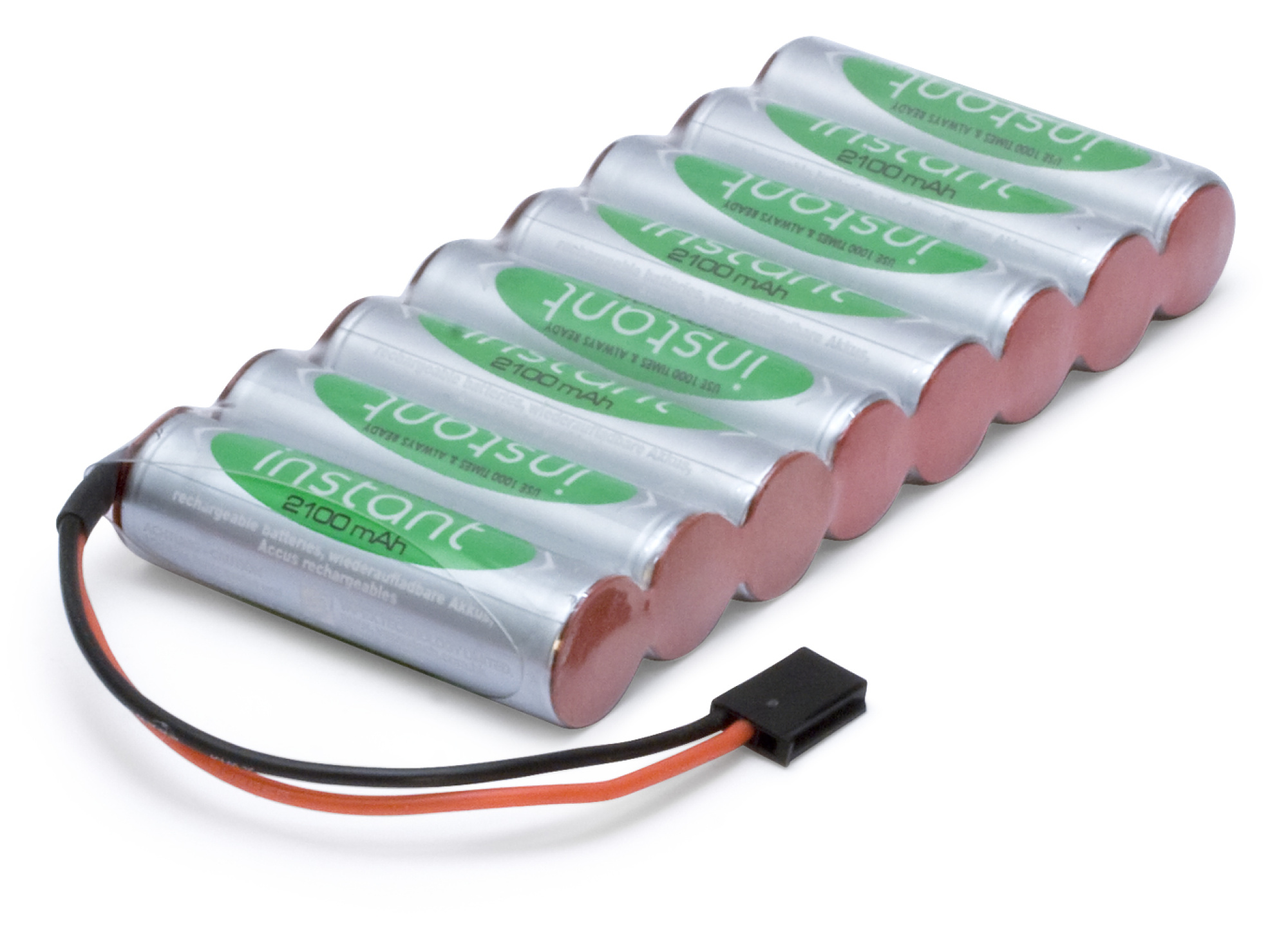 Batteri NimH Vapex 9.6v NimH 2100mah Flat