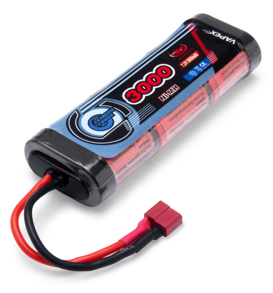 NimH Vapex 7.2v 3000mah T-kontakt