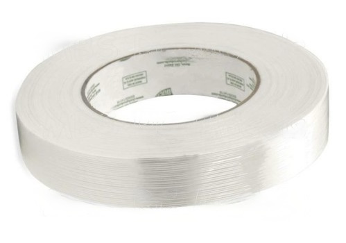 Glasfiberförstärkt tejp, korsmönster 25mm x 50m