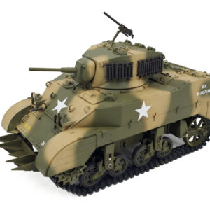 RACENT M5A1 Stuart RC-stridsvagn 1/16 gul