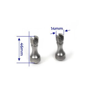 OcCre Stolpe/Stöd Metall 46mm för – produktbild 2