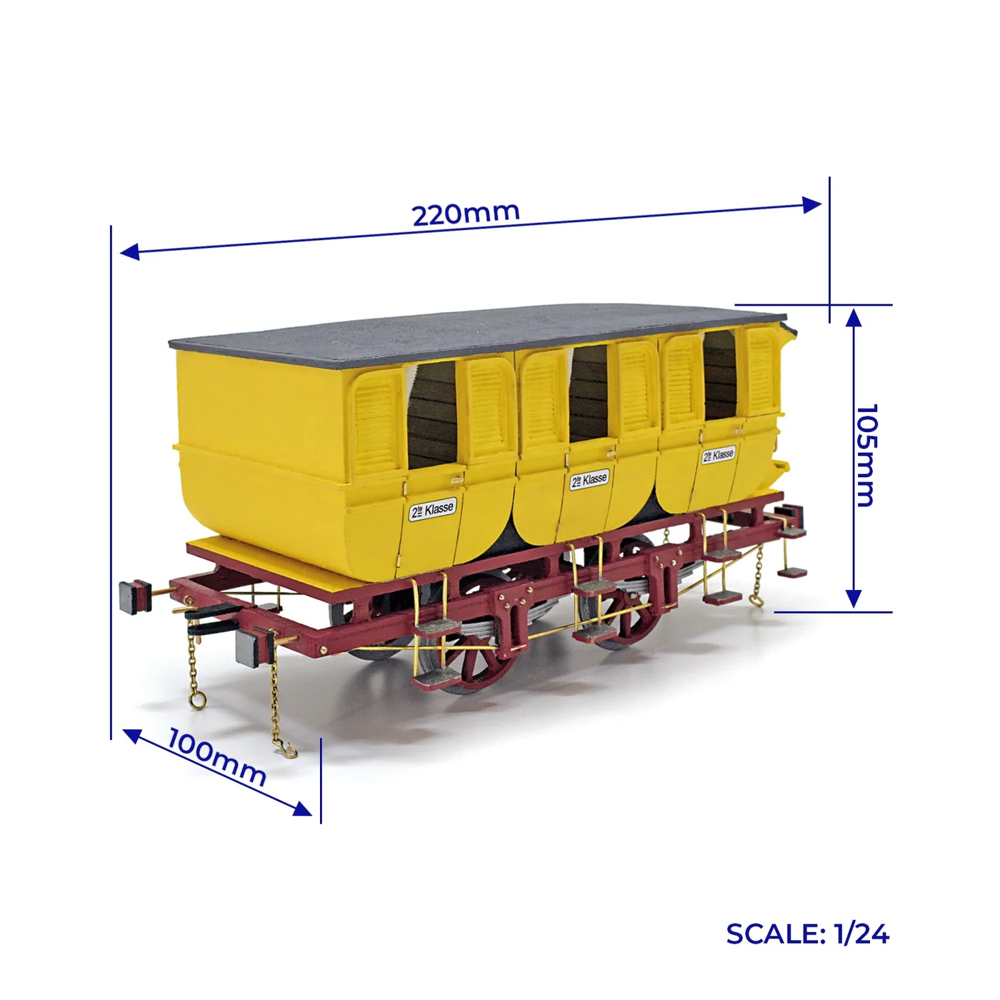 OcCre Adler Passagerarvagnar – produktbild 3