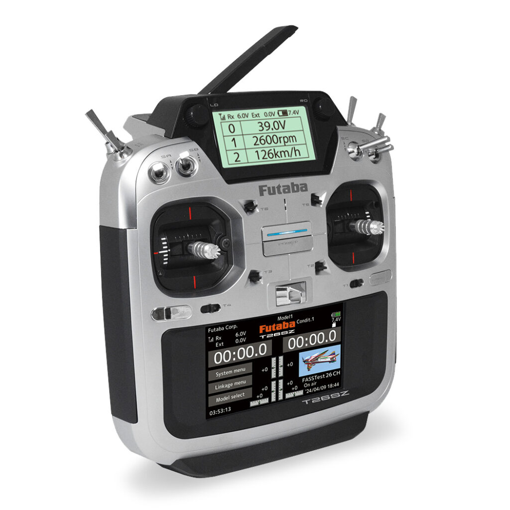 T26SZ Radio FASSTest26, R7208SB, 2S LiPo