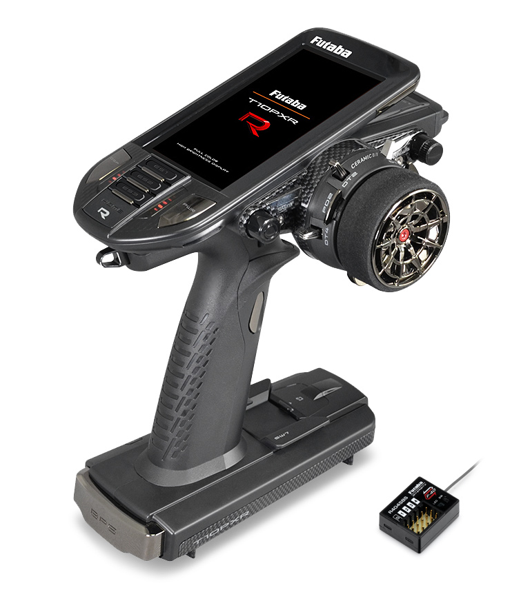 Futaba T10PXR RC-sändare med R404SBS-mottagare