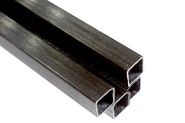 Kolfiberbalk 4-kant 3x3mm L(2x500mm) i Butik 1000mm