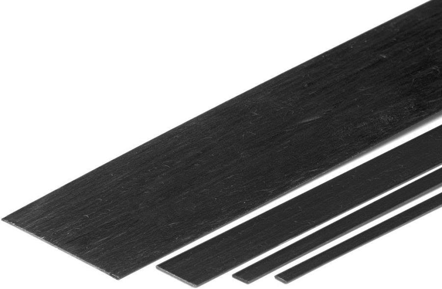 Kolfiber platt 0,5x3mm L(2x500) i Butik 1000mm