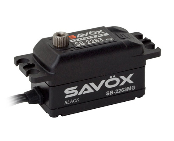 Savöx SB-2263MG Servo 10Kg 0,076s Brushless Lågt