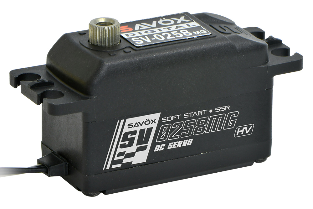 Savöx SV-0258MG Servo 8Kg 0,11s HV Metalldrev Lågprofil