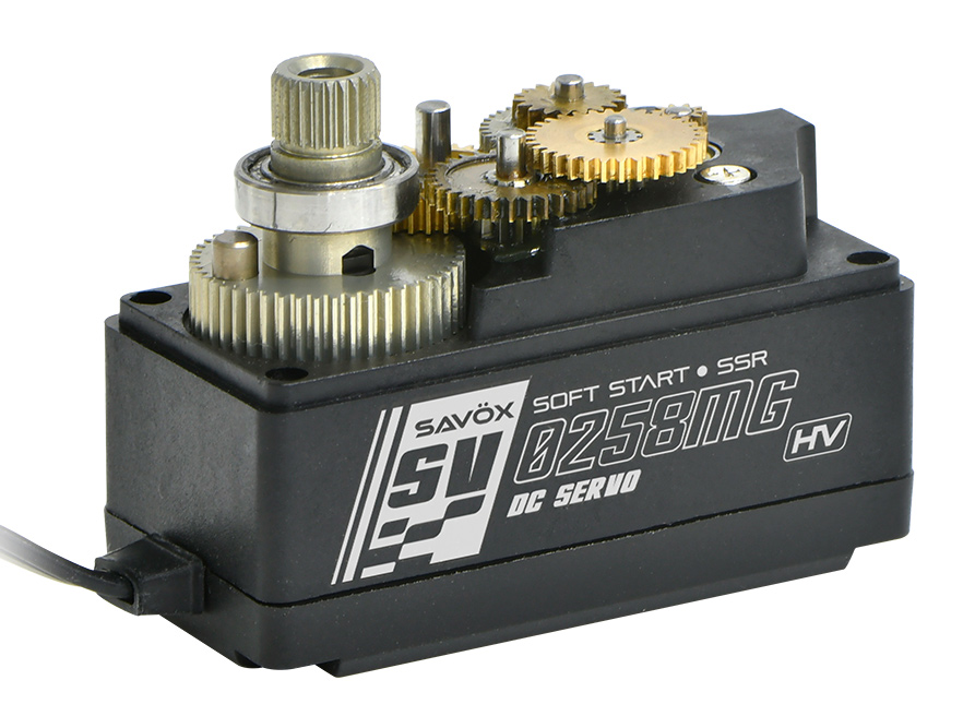 Savöx SV-0258MG Servo 8Kg 0,11s HV Metalldrev Lågprofil - Bild 2