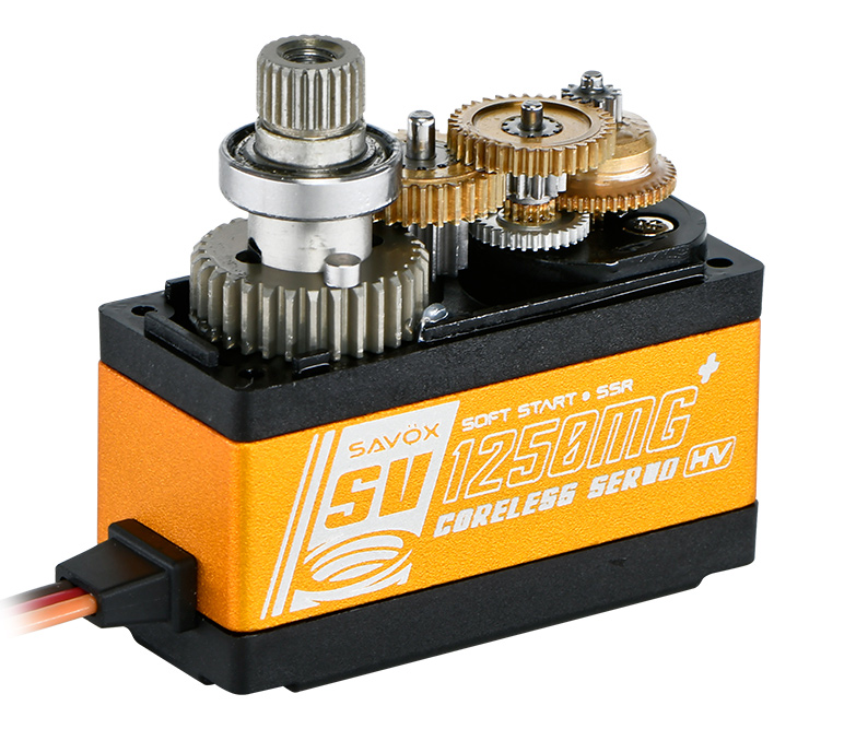Savöx SV-1250MG Plus Servo 8Kg 0,095s HV Alu Mini - Bild 4