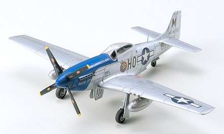 Tamiya North American P-51D Mustang 1/72 plastbyggsats – 60749