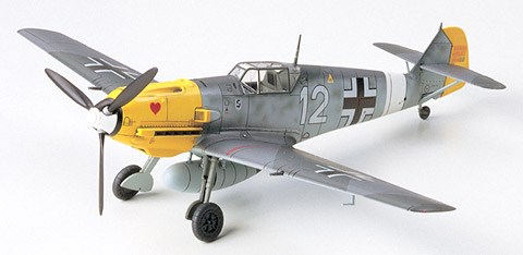 Tamiya Messerschmitt BF109E-4/7 Trop 1/72 plastbyggsats – 60755