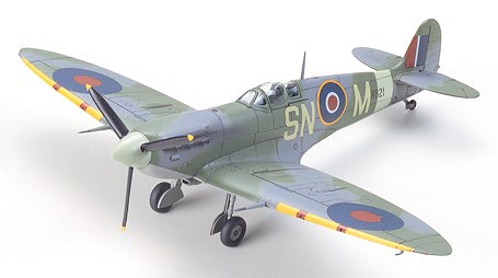Tamiya Supermarine Spitfire MK.VB/MK.VB Trop 1/72 plastbyggsats – 60756
