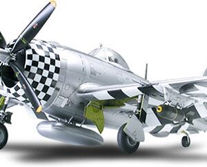 Tamiya Republic P-47D Thunderbolt "BUBBLETOP" 1/48 plastbyggsats – 61090