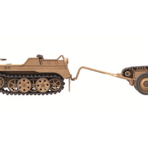 Tamiya Kettenkraftrad w/Infantry Cart & Goliath Demolition Vehicle 1/48 plastbyggsats – 32502