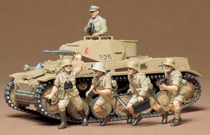 Tamiya German Panzerkampfwagen II 1/35 plastbyggsats – 35009