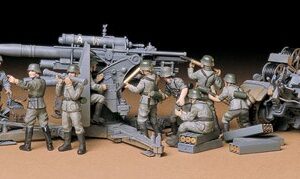 Tamiya German 88mm Gun Flak 36/37 1/35 plastbyggsats – 35017