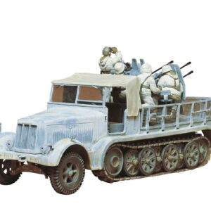 Tamiya German 8ton Semi Track 20mm Flakvierling Sd.Kfz. 7/1 1/35 plastbyggsats – 35050