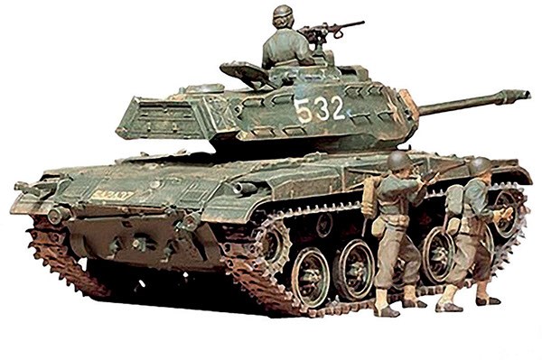 Tamiya U.S. M41 Walker Bulldog 1/35 plastbyggsats – 35055
