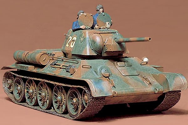 Tamiya Russian T34/76 1943 Production Model 1/35 plastbyggsats – 35059