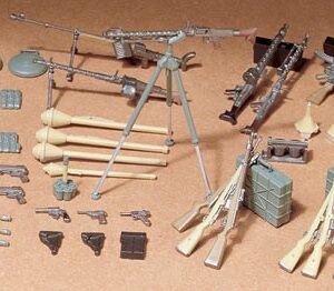 Tamiya German Infantry Weapons Set 1/35 plastbyggsats – 35111