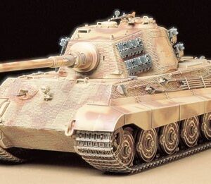Tamiya German King Tiger "PRODUCTION TURRET" 1/35 plastbyggsats – 35164
